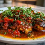 Delicious Slow Cooker Chicken Cacciatore