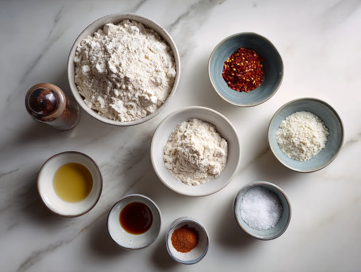 Ingredients for making Ghost Mini Taco Pies.
