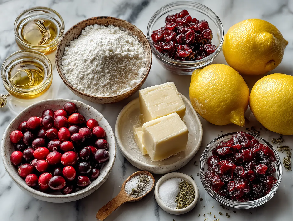 Ingredients for making Homemade Chocolate Croissants