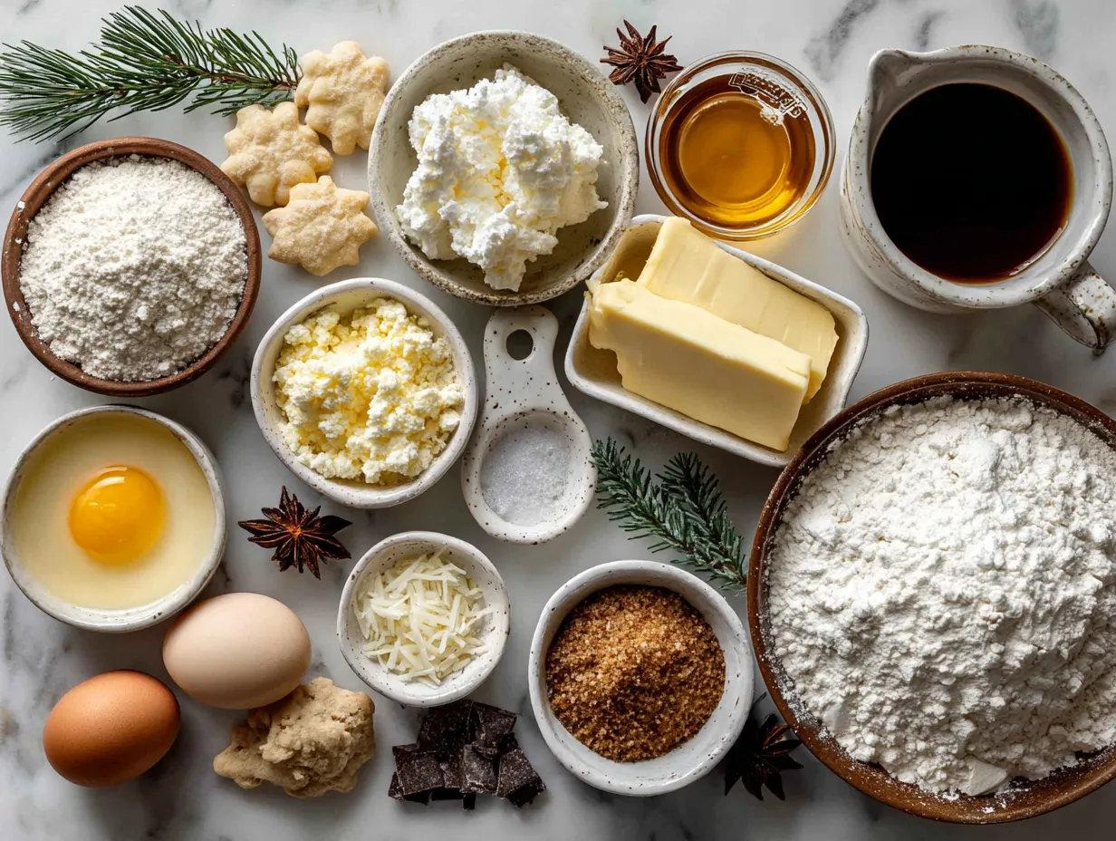 Ingredients for No-Added-Sugar Sugared Cranberries including fresh cranberries, erythritol, water, and optional vanilla or orange zest