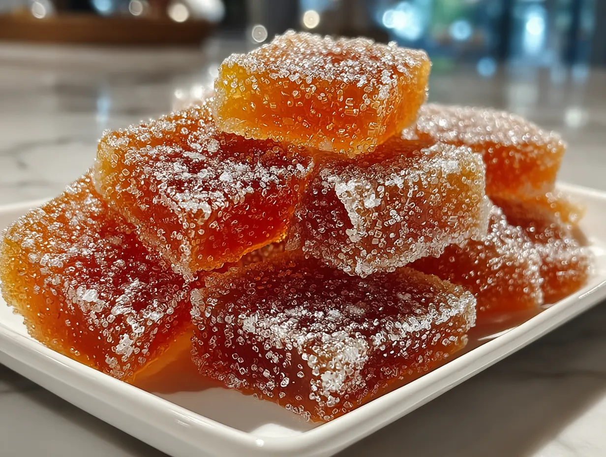 Overhead shot of glistening Pineapple Cowboy Candy