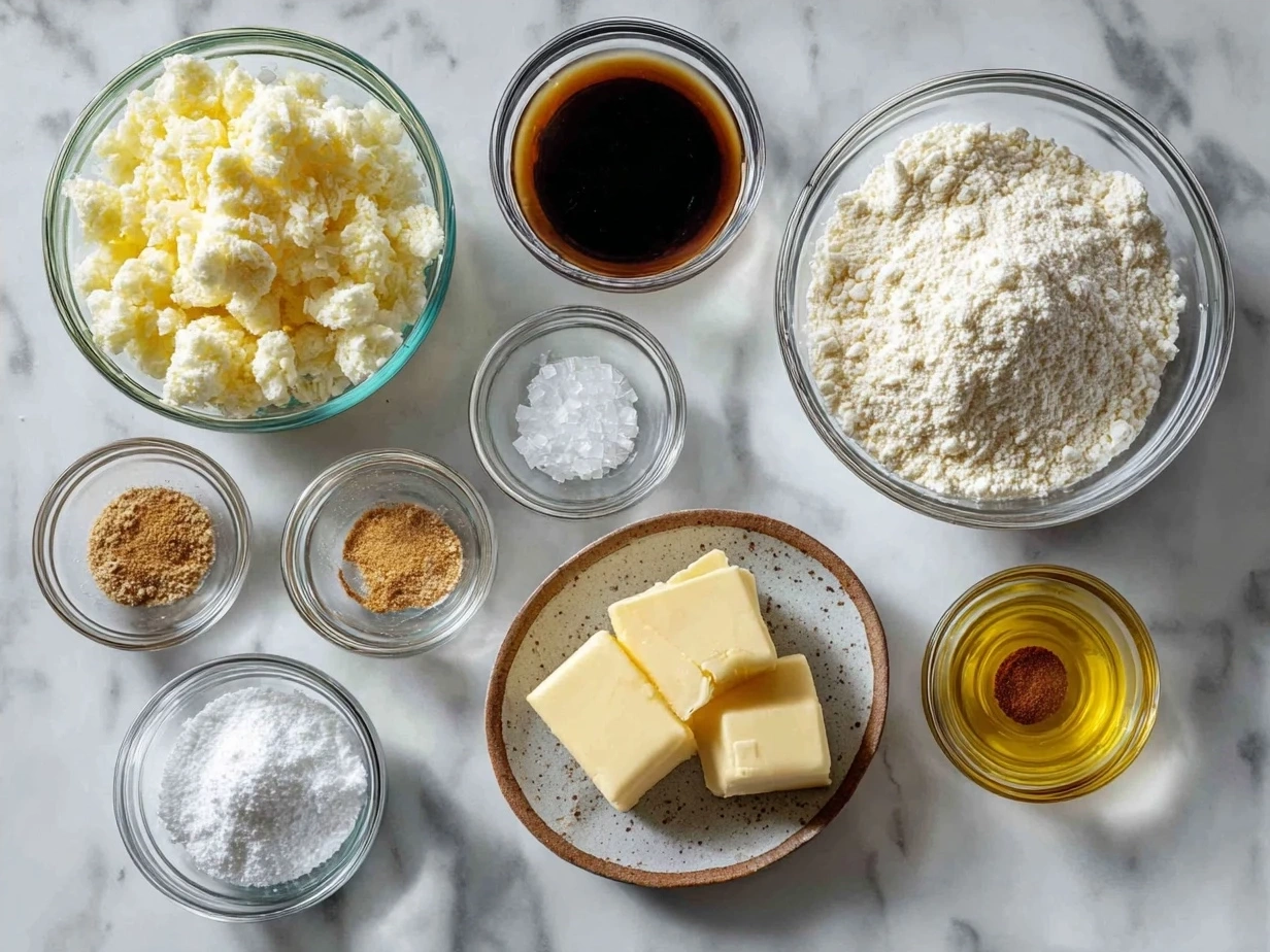 Ingredients for Cheesy Au Gratin Potatoes Recipe
