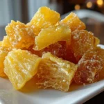 Close-up of glistening Pineapple Cowboy Candy