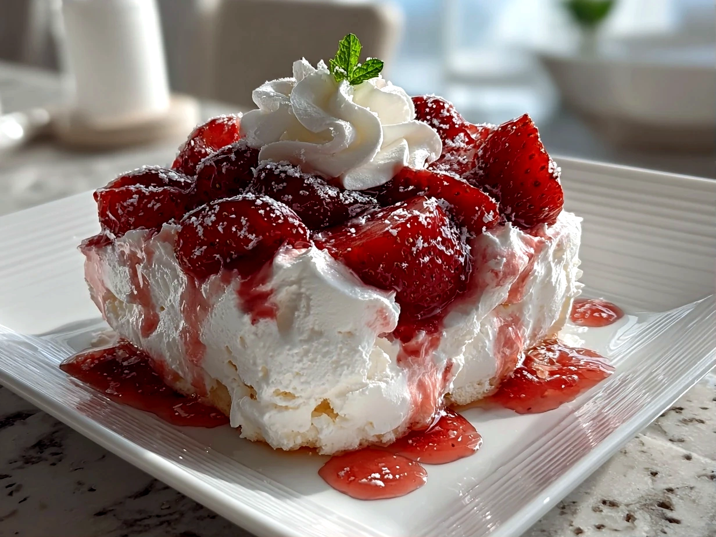 Delightful homemade Strawberry Cool Whip Candy