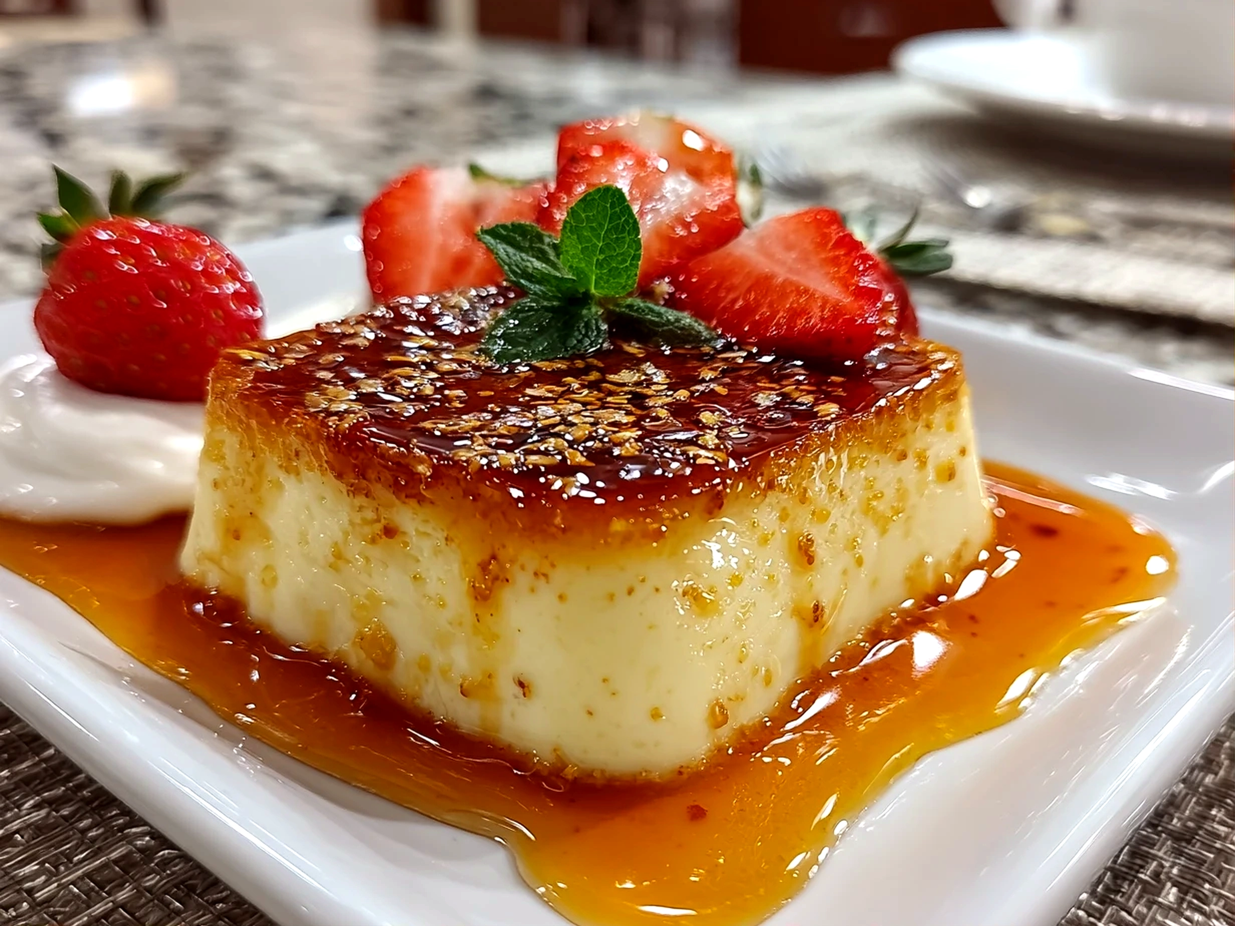 Freshly prepared Brazilian Mounjaro on a white plate