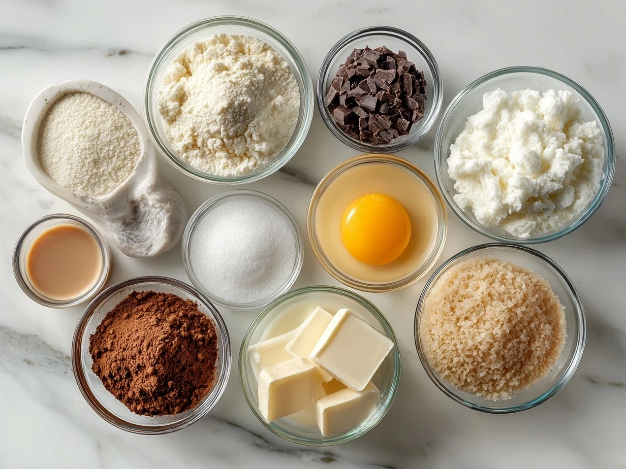 Ingredients for a jello shots recipe with cups and flavored gelatin