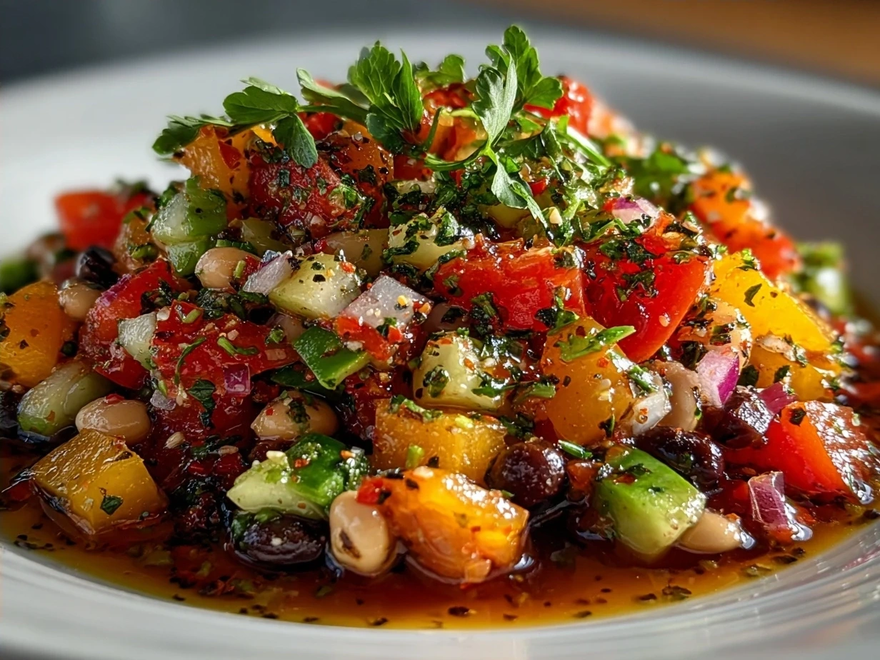 Bowl of finished Texas Caviar Recipe