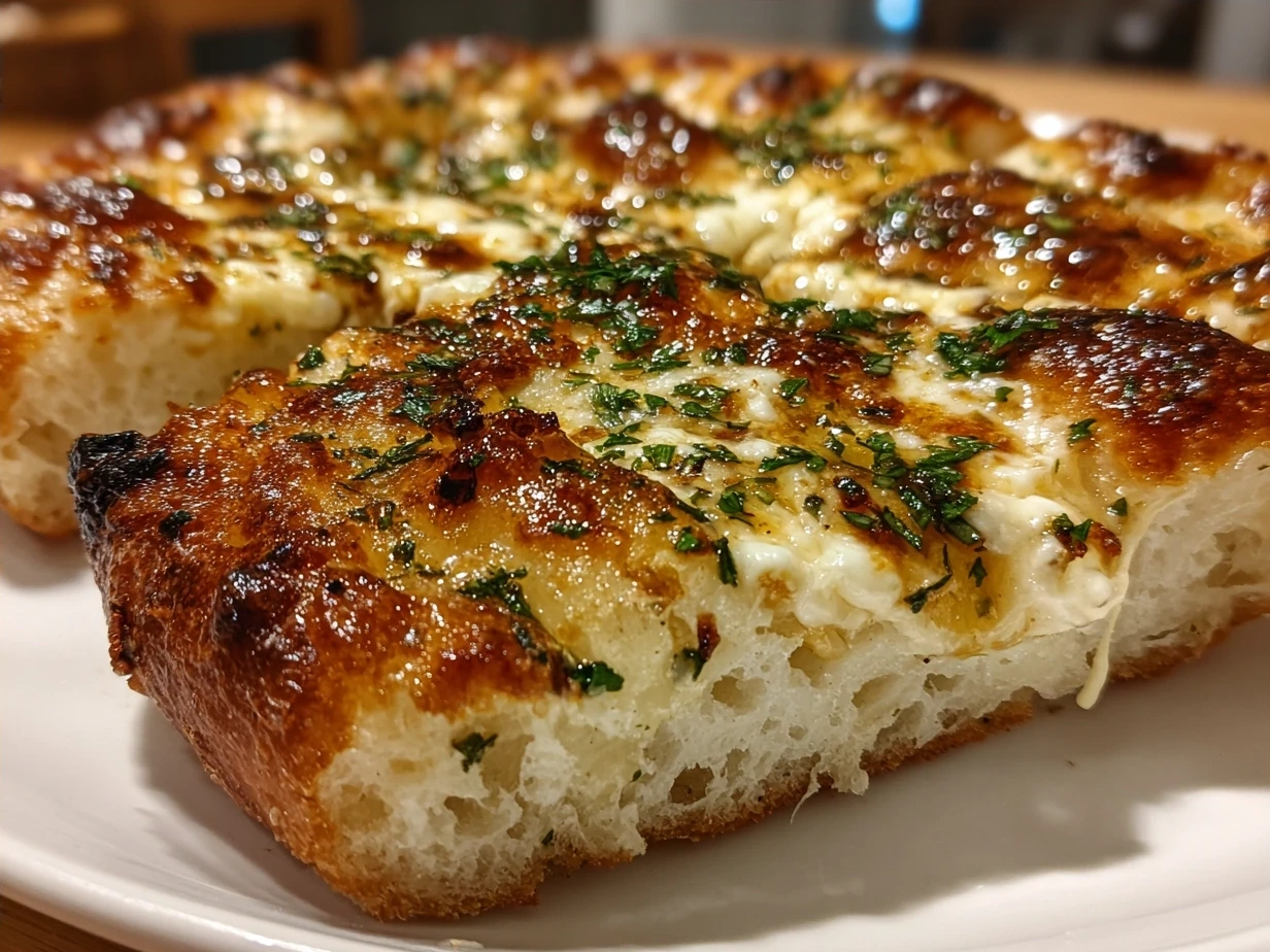 Bowl of creamy White Garlic Pizza Sauce ready to serve with pizza